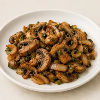Mushroom Bhaji