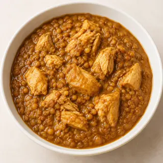 Chicken Dhansak