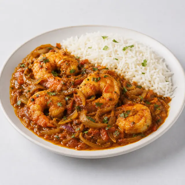 King Prawn Dopiaza