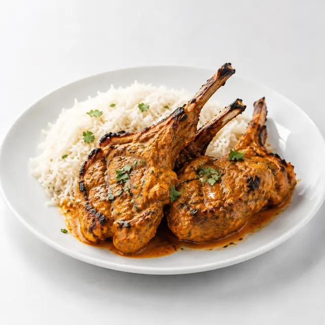 Tandoori Lamb Chops Peshawari