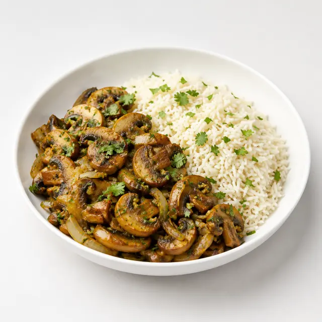 Mushroom Bhajhi
