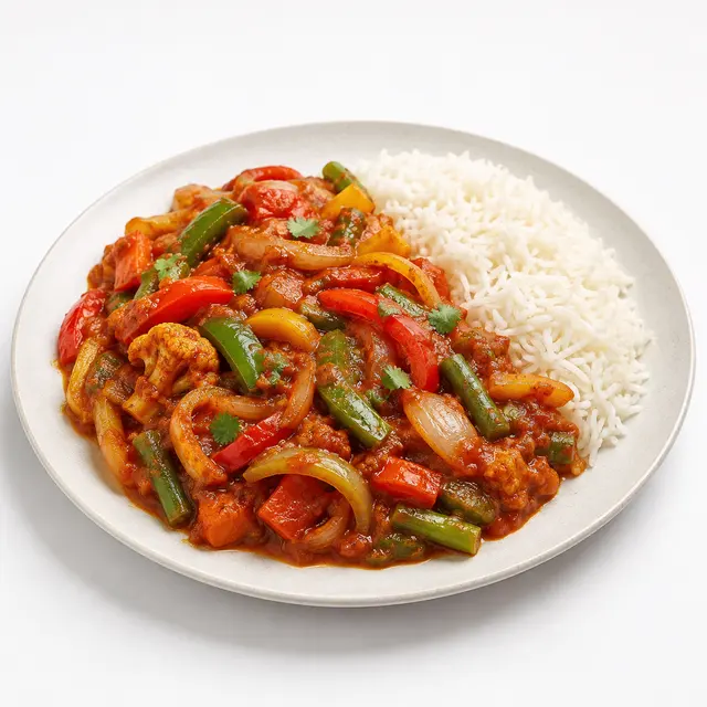 Vegetable Jal-Frezi
